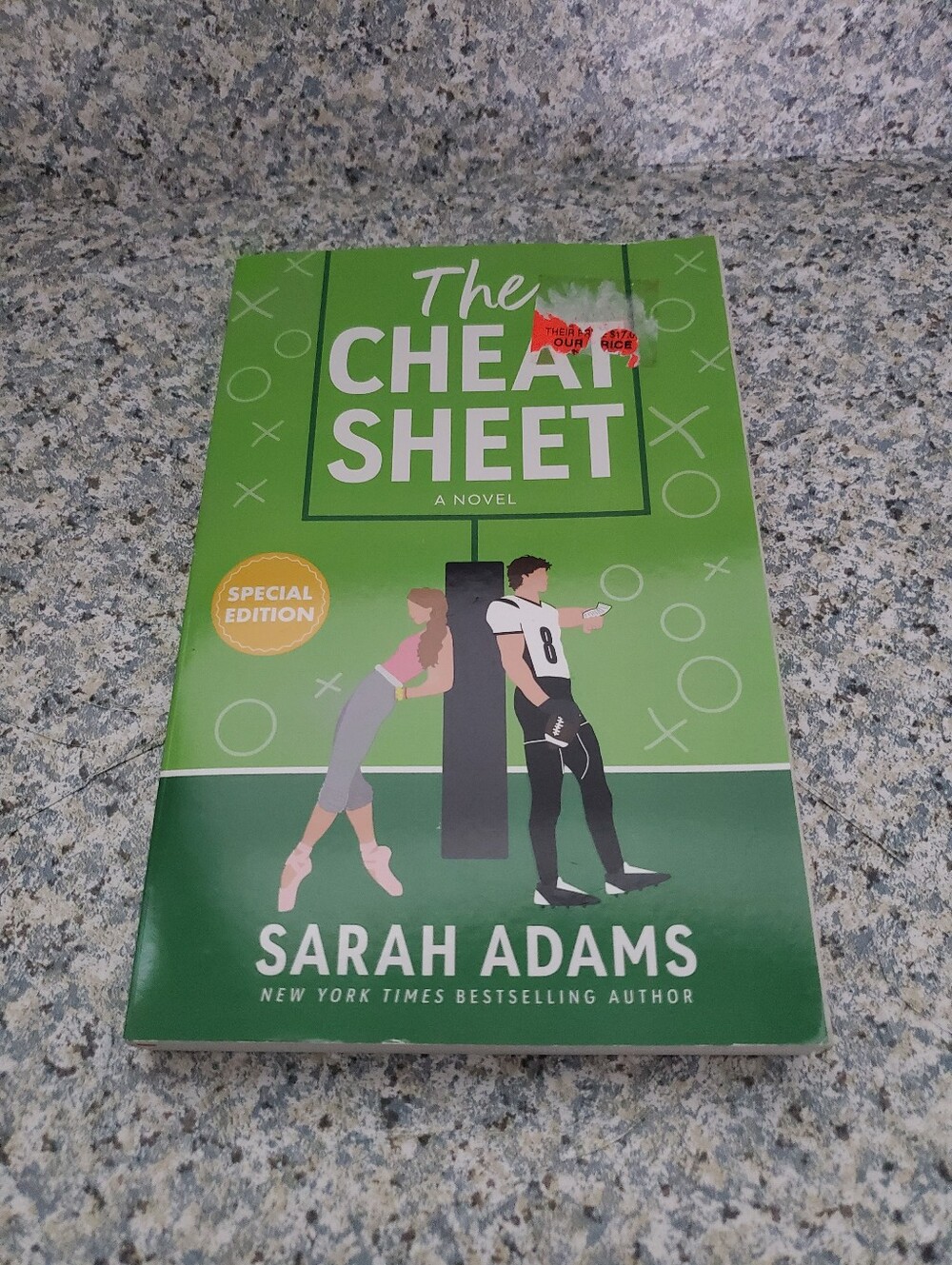 The Cheat Sheet - By Sarah Adams Paperback Preowned